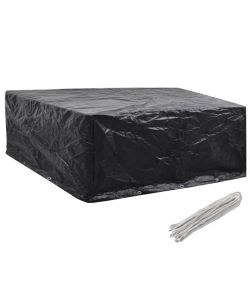  Coperture Arredi Giardino 2pz 10 Occhielli 260x260x90 cm