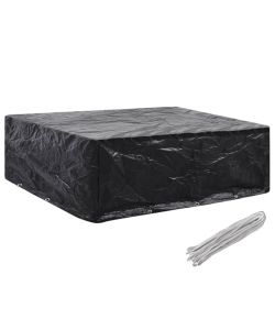  Coperture Arredi Giardino 2pz 8 Occhielli 250x210x90 cm