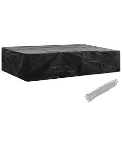  Coperture per Lettini Prendisole 2pz 8 Occhielli 218x77x55 cm