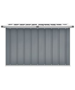Baule da Giardino Grigio 109x67x65 cm