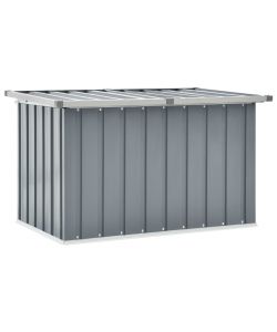 Baule da Giardino Grigio 109x67x65 cm