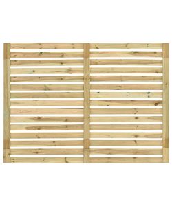 Pannello di Recinzione da Giardino in Legno di Pino 180x180 cm