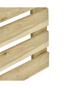 vidaXL Pannello Recinzione Giardino - Legno Pino - 180x180 cm