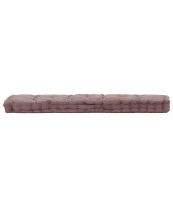 Cuscino per Pallet e Pavimento in Cotone 120x40x7 cm Talpa