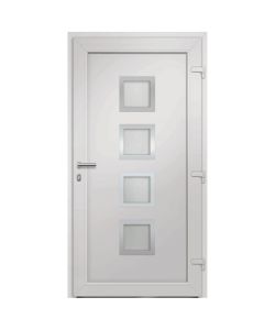 Porta di Ingresso Bianca 108x208 cm 279186