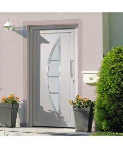 Porta di Ingresso Bianca 88x200 cm 279205