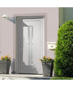 Porta di Ingresso Bianca 108x208 cm 279228