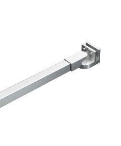 Braccio di Supporto per Doccia in Acciaio Inox 57,5 cm