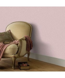Rotoli Carta da Parati non Tessuto 4 pz Tinta Rosa 0,53x10m