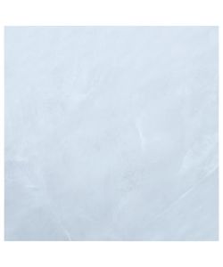 Listoni per Pavimenti Autoadesivi in PVC 5,11 mq Marmo Bianco 146236