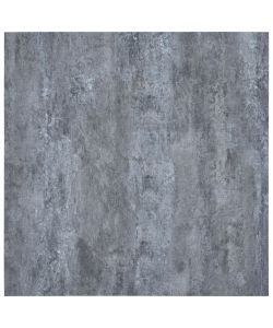 Listoni per Pavimenti Autoadesivi in PVC 5,11 mq Marmo Grigio