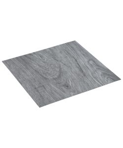 Listoni per Pavimenti Autoadesivi 5,11 mq in PVC Grigio Chiaro