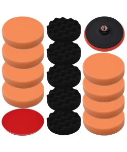 Set Dischi di Lucidatura 14 pz 150 mm