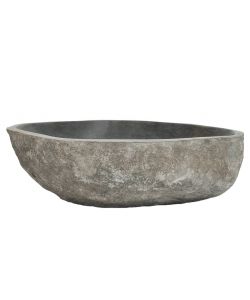 Lavandino in Pietra di Fiume Ovale 45-53 cm