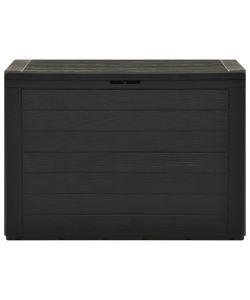 Baule da Giardino Antracite 78x44x55 cm