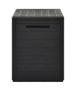 Baule da Giardino Antracite 78x44x55 cm