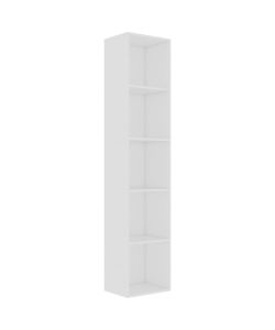 Libreria Bianca 40x30x189 cm in Truciolato