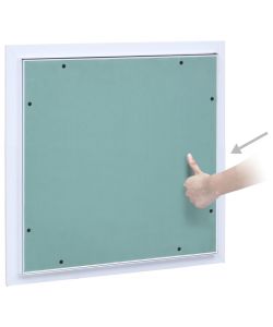 Pannello di Accesso Telaio in Alluminio e Cartongesso 300x300mm