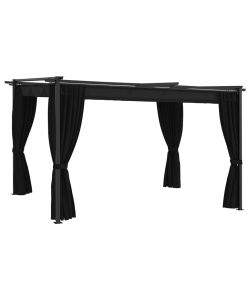 Gazebo 4x3 m Antracite