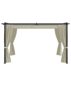 Gazebo 4x3 m Crema