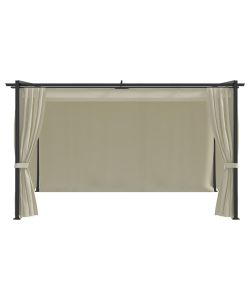 Gazebo 4x3 m Crema
