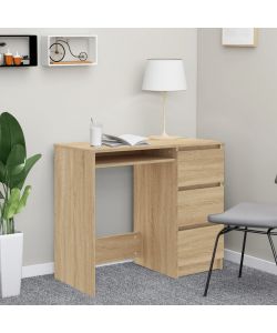 Scrivania Rovere Sonoma 90x45x76 cm in Truciolato