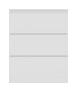 Credenza Bianca 60x35x76 cm in Legno Multistrato