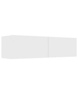 Mobile TV Bianco 120x30x30 cm in Truciolato