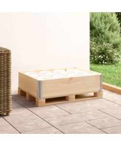 Collare per Pallet 60x80 cm in Legno Massello di Pino