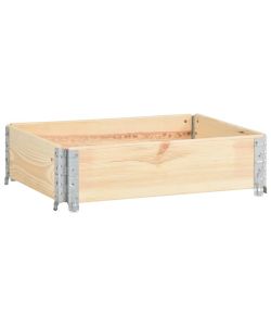 Collare per Pallet 60x80 cm in Legno Massello di Pino