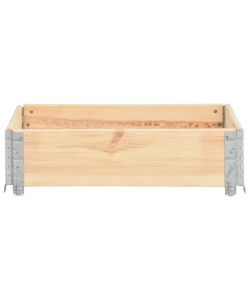 Collare per Pallet 60x80 cm in Legno Massello di Pino