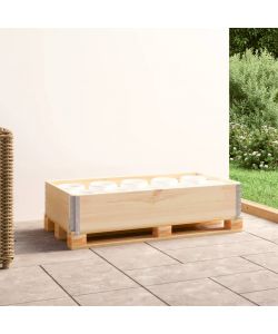 Collare per Pallet 50x100 cm in Legno Massello di Pino