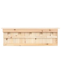 Casetta per Passeri con 5 Camere 68x15x21 cm Legno di Abete