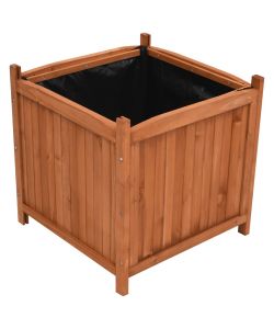 Fioriere Rialzate 2 pz 50x50x50 cm in Legno di Abete