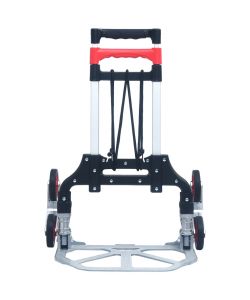  Carrello per Scale Pieghevole 70 kg in Alluminio Argento