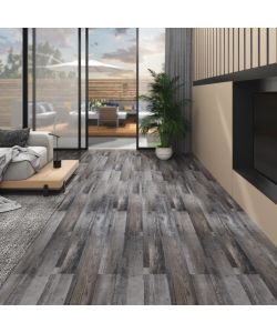 Listoni Pavimento PVC 5,02 mq 2mm Autoadesivi Legno Industriale