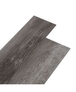 Listoni Pavimento PVC 5,02 mq 2 mm Autoadesivi Legno a Strisce