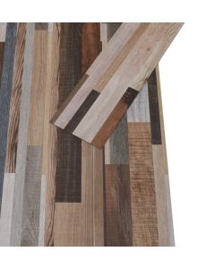 Listoni Pavimento PVC 5,02 mq 2 mm Autoadesivi Multicolore