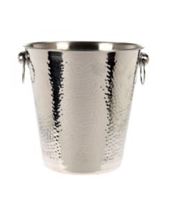 Koopman Secchiello Ghiaccio Acciaio Inox Argento 21x21 cm per Vino