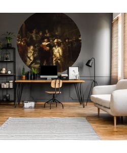 WallArt Cerchio Carta da Parati The Night Watch 190 cm