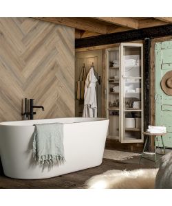 WallArt Pannelli Effetto Legno Rovere Naturale Marrone Latte