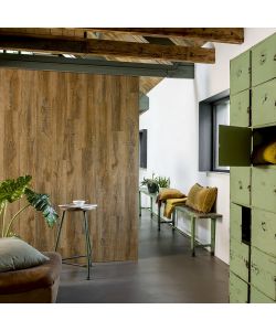 WallArt Pannelli Effetto Legno Rovere di Recupero Marrone Vintage