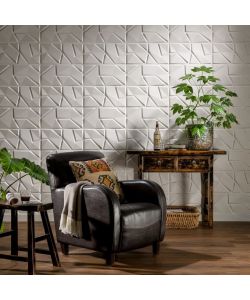 WallArt Pannelli a Parete 3D Liam 12 pz GA-WA31
