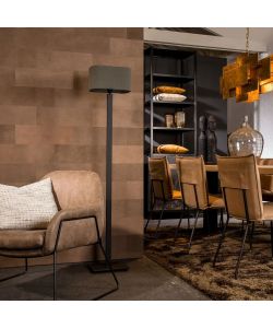 WallArt Piastrelle in Pelle Belcher Marrone Ruvido 16 pz