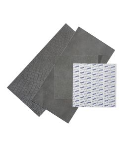 WallArt Piastrelle in Pelle Jordan Grigio Bluastro 32 pz