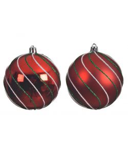 Sfera diam. mm 80 colori rosso