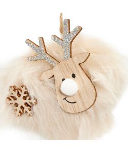 Kaemingk Decorazione Natalizia Renna - Assortiti - 15 cm