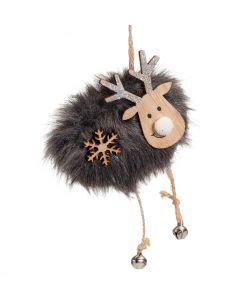 Kaemingk Decorazione Natalizia Renna - Assortiti - 15 cm