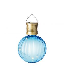 Kaemingk Lampada Solare Decorativa a Bulbo Colorato in Plastica - 4 Colori Assortiti