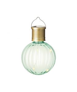 Kaemingk Lampada Solare Decorativa a Bulbo Colorato in Plastica - 4 Colori Assortiti